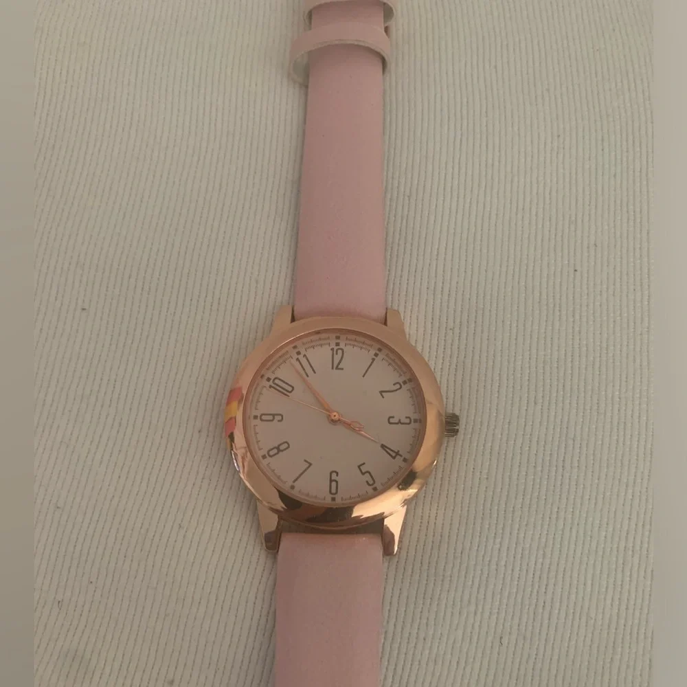 New Rose Tone Pink Watch, Never Worn, Needs Battery